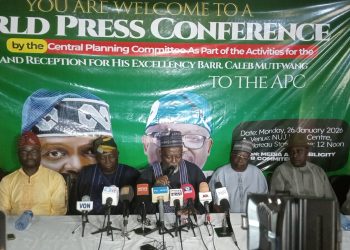 Shettima, Akpabio, Abbas, Others Storm Jos as APC Formally Receives Governor Mutfwang