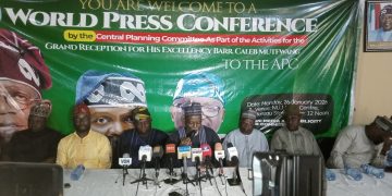 Shettima, Akpabio, Abbas, Others Storm Jos as APC Formally Receives Governor Mutfwang